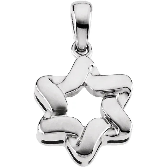 Bubble Magen David Pendant Necklace