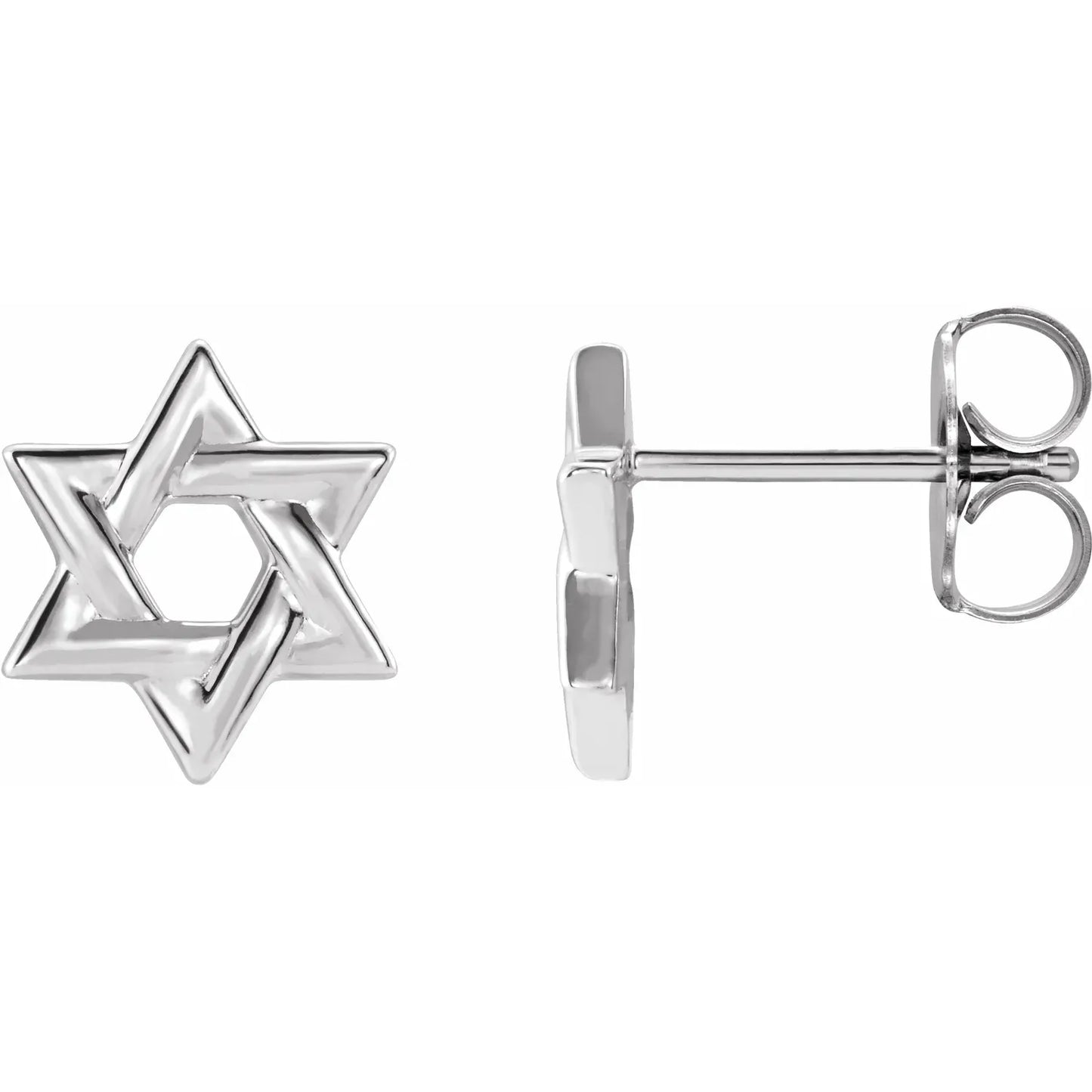 Magen David Stud Earrings
