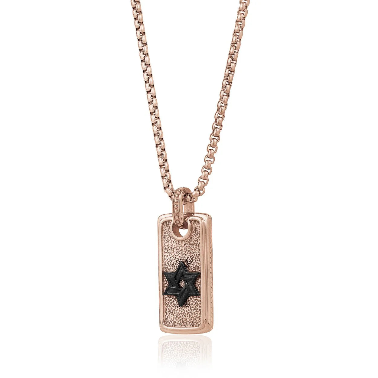 Magen David Dogtag Necklace