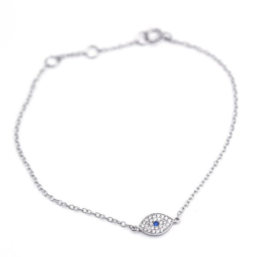 CZ Evil Eye Bracelet